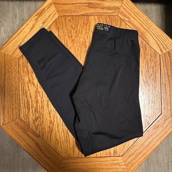 **MOUNTAIN HARDWEAR* Black Lined Leggings Size Small - Picture 1 of 7